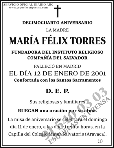 María Félix Torres